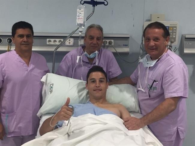 ep fede ricca operado con exitouna luxacion