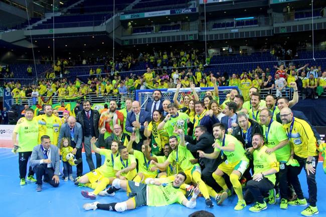 El Jaén, paraíso interior Fútbol Sala celebra su segunda Copa de España | DIPUTACIÓN DE JAÉN - Archivo ep jaen paraiso interior futbol sala celebrasegunda copaespana
