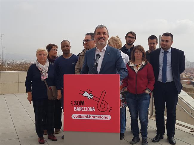 ep jaume collboni presentacandidaturaalacaldablepscbarcelona