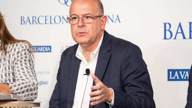 José Zaragoza (PSC) durante un debate a siete entre los cabezas de lista por Barcelona de los principales partidos políticos previo a las elecciones generales del 10N. Barcelona, a 31 de octubre de 2019. | Pau Venteo - Europa Press - Archivo ep jose zaragoza psc durante un debate a siete entre los cabezas de lista por barcelona de los