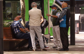 ep jubilados en un parque