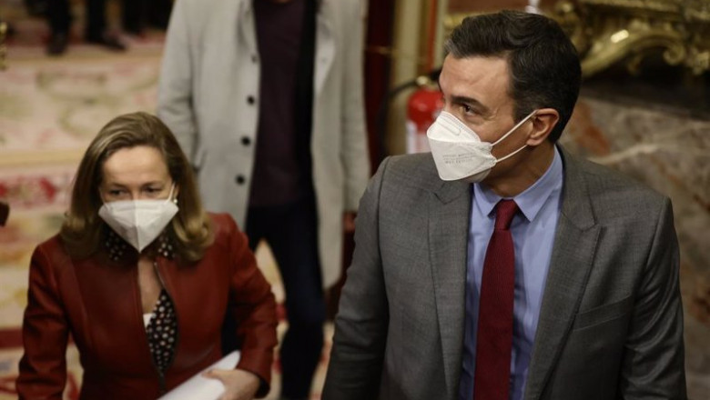 La ministra de Economía, Nadia Calviño, y el presidente del Gobierno, Pedro Sánchez. | Eduardo Parra - Europa Press ep la ministra de economia nadia calvino y el presidente del gobierno pedro sanchez