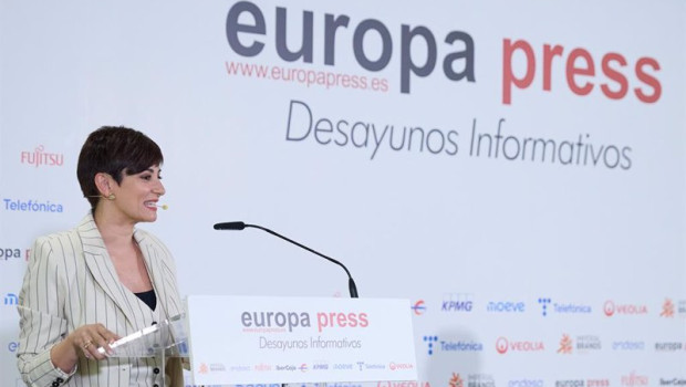 ep la ministra de vivienda isabel rodriguez interviene durante un desayuno informativo de europa