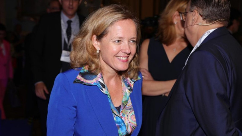 Nadia Calviño. | Jesús Hellín - Europa Press ep la ministra en funciones de economia y empresa del gobierno en espana nadia calvino en la