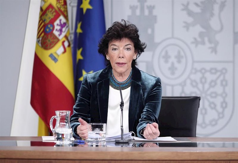 ep la ministra portavoz del gobierno isabel celaa tras la reunion del consejo de ministros