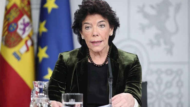 ep la ministra portavoz y de educacion y formacion profesional en funciones isabel celaa en rueda de ep la ministra portavoz y de educacion y formacion profesional en funciones isabel celaa en rueda de