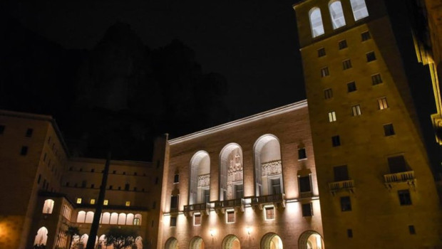 ep la nueva iluminacion de la abadia de montserrat