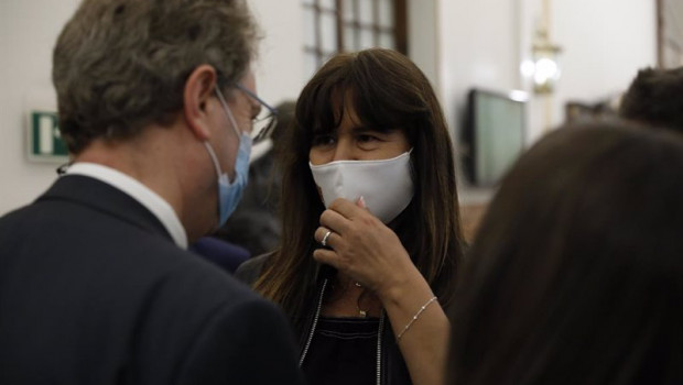 ep la portavoz del grupo junts per catalunya en el congreso de los diputados laura borrs habla con
