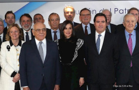 ep la reina letizia preside la reunion del patronado de fad que ha tenido lugar este martes 10 de