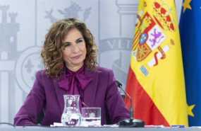 ep la vicepresidenta cuarta y ministra de hacienda maria jesus montero durante una rueda de prensa 20240625142311