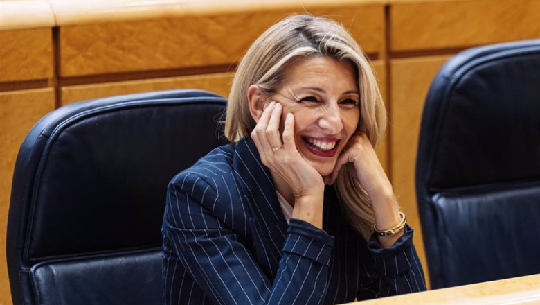 ep la vicepresidente y ministra de trabajo y economia social yolanda diaz
