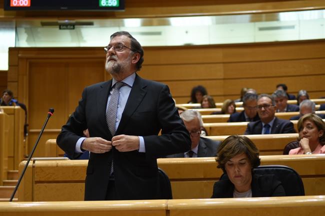 Mariano Rajoy en el Senado | EUROPA PRESS ep mariano rajoysenado 20170912174403