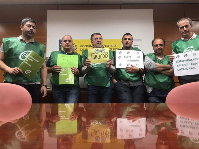 Miembros de CSIF encerrados en Instituciones Penitenciarias | TWITTER CSIF ep miembroscsif encerradosinstituciones penitenciarias