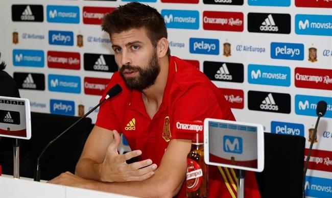 Piqué en rueda de prensa con la selección española | SEFÚTBOL ep pique en ruedaprensala seleccion espanola