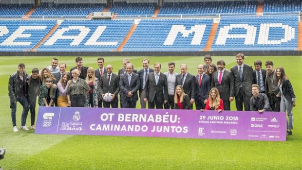 ep presentacionconcierto solidario ot bernabeu caminando juntos