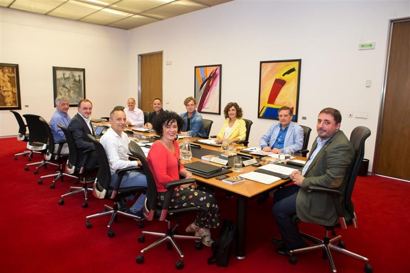 ep reunion de la mesa y junta de portavoces del parlamento de navarra