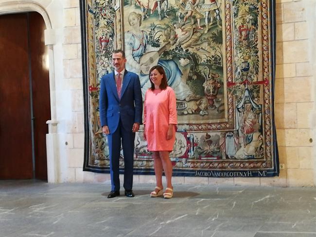 ep rey felipela presidenta armengolla almudaina