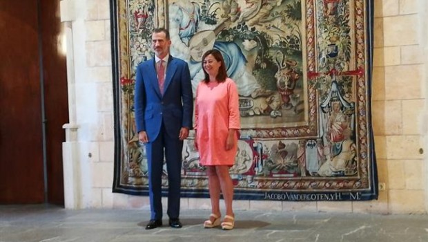 ep rey felipela presidenta armengolla almudaina