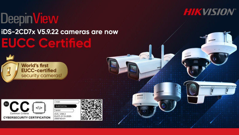 Hikvision consigue la certificación EUCC, pionera en el sector, para cámaras de red (PRNewsfoto/Hikvision) image1 20260720044007