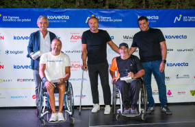 xx torneo benfico de pdel de konecta foundation 