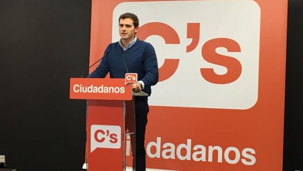 albert rivera cs durante su intervencion en el consejo general del partido