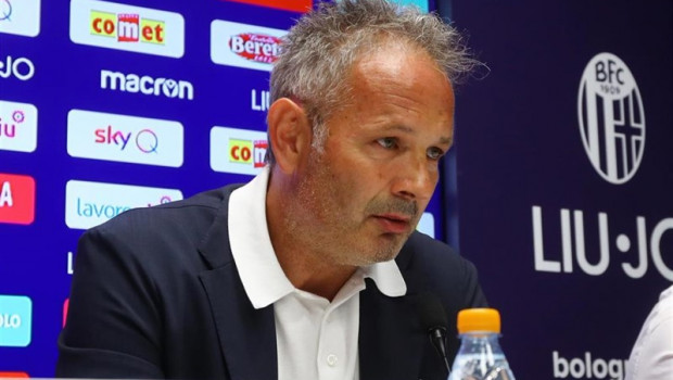 ep 13 july 2019 italy bologna bologna coach sinisa mihajlovic speaks during a press conference