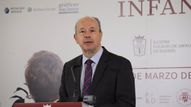 ep archivo   el ministro de justicia juan carlos campo en el i congreso de la infancia y