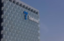 ep archivo   fachada de la sede de la multinacional espanola telefonica en madrid