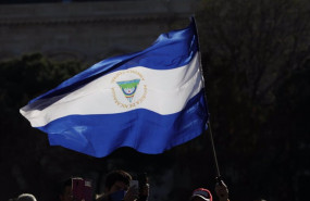 ep archivo   imagen de archivo de bandera de nicaragua