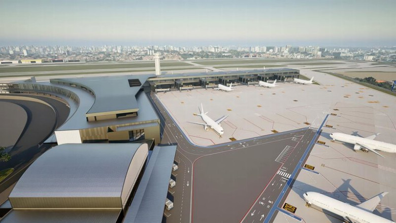 Imágenes del proyecto de ampliación y remodelación del aeropuerto de Congonhas, situado en São Paulo (Brasil). | AENA - Archivo ep archivo imagenes del proyecto de ampliacion y remodelacion del aeropuerto de congonhas situado