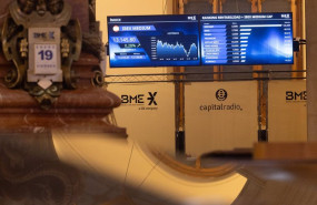 ep archivo   un panel del ibex 35 en el palacio de la bolsa a 19 de enero de 2024 en madrid espana 20240405120304