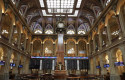 ep archivo   vista de varios paneles del ibex 35 en el palacio de la bolsa de madrid espana