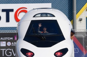 ep avelia horizon first train reveal   september 9th 2022   alstom bellevue la rochelle franceevent