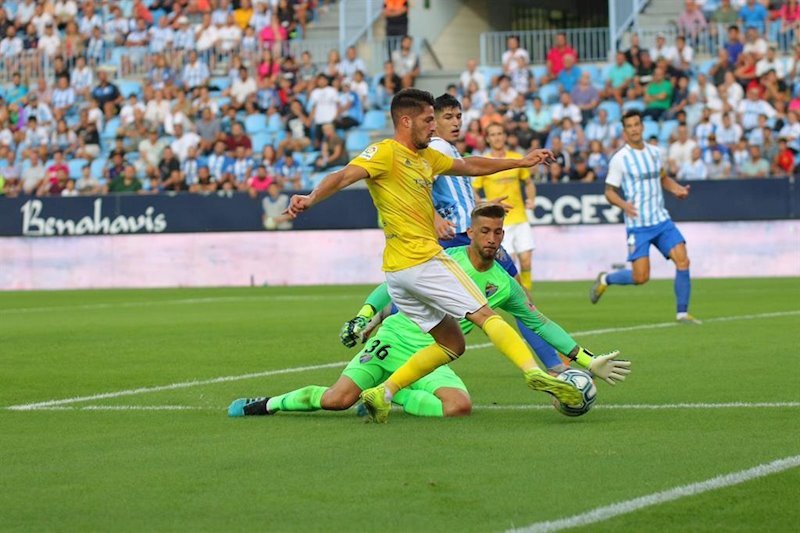 ep caye quintana en un partido con el cadiz cf