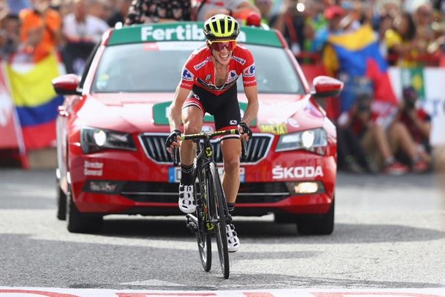 El ciclista británico Simon Yates (Mitchelton-Scott) en La Vuelta 2018 | @MITCHELTONSCOTT ep ciclista britanico simon yates mitchelton-scott envuelta 2018