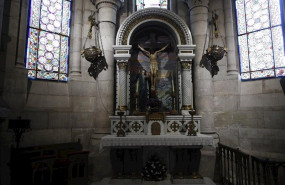 ep cripta de la parroquia de santa maria la real de la almudena en madrid donde se encuentra la