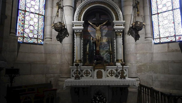 ep cripta de la parroquia de santa maria la real de la almudena en madrid donde se encuentra la