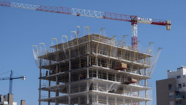 ep edificios en construccion en la capital a 27 de octubre de 2021 en madrid espana