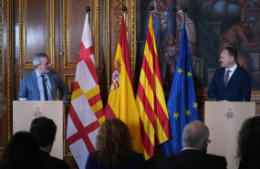 ep el alcalde de barcelona jaume collboni y el comisario europeo de vivienda dan jorgensen en una ep el alcalde de barcelona jaume collboni y el comisario europeo de vivienda dan jorgensen en una