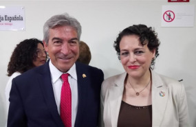 ep el delegado del gobierno en andalucia jesus lucrecio fernandez y la ministra en funciones de