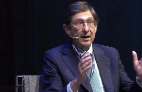 ep el presidente de caixabank jose ignacio goirigolzarri durante su intervencion en el 5 acto por el