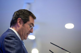 ep el presidente de ceoe antonio garamendi interviene en un encuentro empresarial de ceoe y cepyme