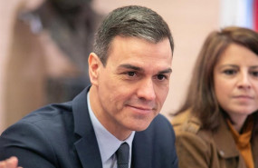 ep el presidente del gobierno pedro sanchez durante la reunion de la comision permanente de la