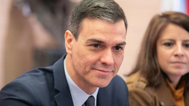 ep el presidente del gobierno pedro sanchez durante la reunion de la comision permanente de la