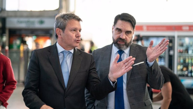 ep el secretario de estado de transportes y movilidad sostenible jose antonio santano i y el