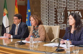 ep el vicepresidente segundo de la junta jose maria vergeles la vicepresidenta primera pilar