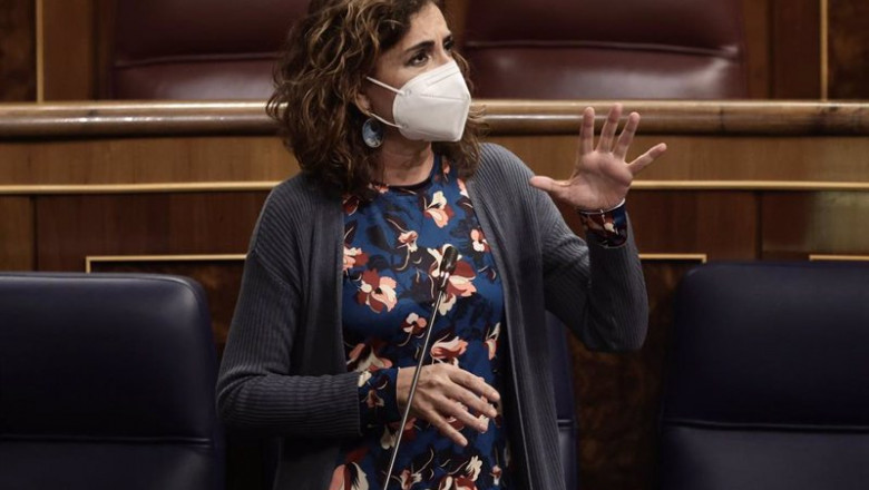 La ministra de Hacienda, María Jesús Montero, interviene en una sesión de control, en el Congreso de los Diputados, a 22 de junio de 2022, en Madrid (España). | Eduardo Parra - Europa Press ep la ministra de hacienda maria jesus montero interviene en una sesion de control en el congreso de