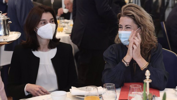 ep la ministra de justicia pilar llop i y la ministra de transportes movilidad y agenda urbana