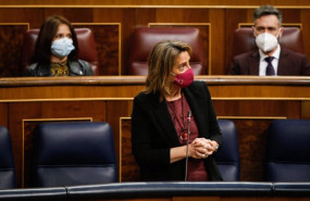 ep la vicepresidenta cuarta del gobierno teresa ribera contesta a una pregunta en la sesion de