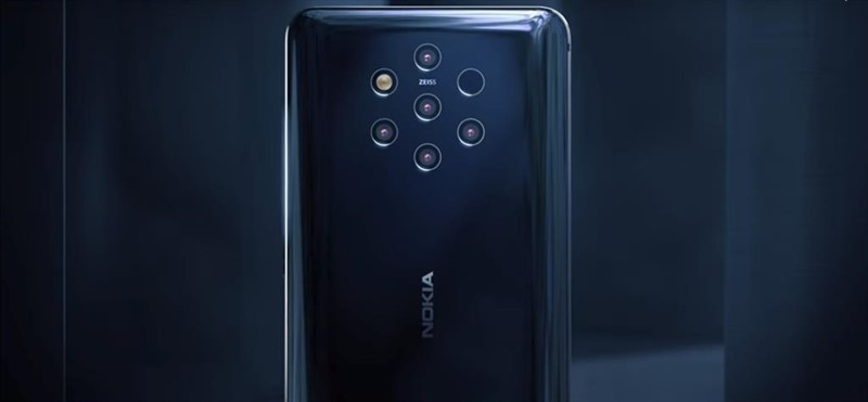 ep nokia 9 pureviewun sensorcinco camaraspermite capturar imagenes